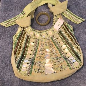 Beaded & Shell Handbag